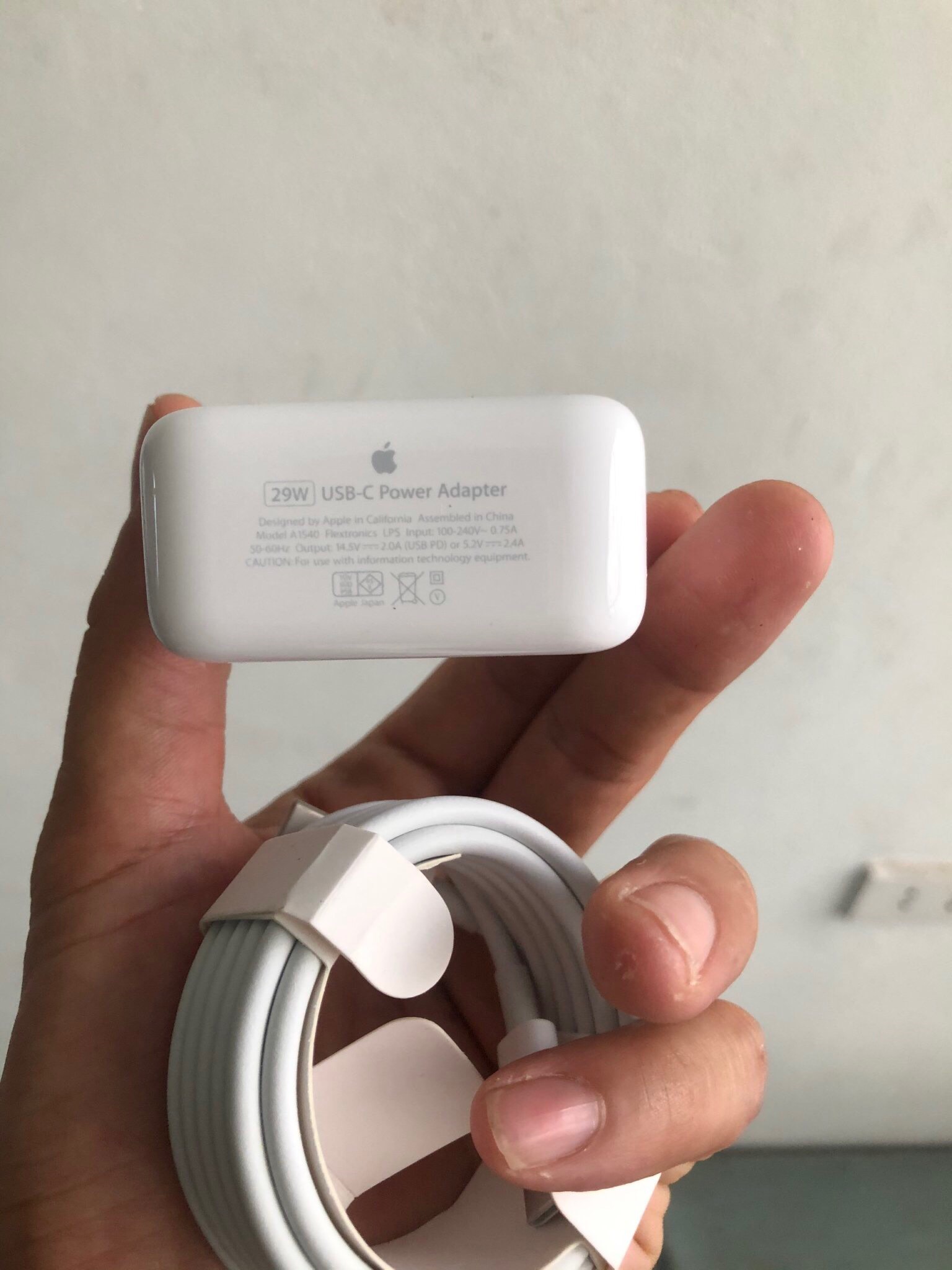 SẠC MACBOOK 29W USB-C POWER ADAPTER CHÍNH HÃNG SẠC MACBOOK 29W USB-C POWER ADAPTER CHÍNH HÃNG